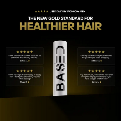 BASED Hair Texture Powder | Instant Volume & Texture | Lightweight, Matte Finish | Simple